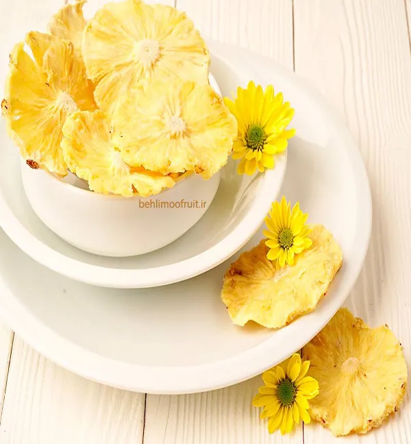 آناناس طبیعی خشک